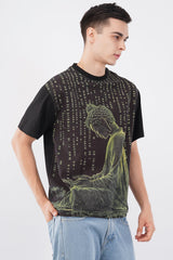 Buddha DTG Printed Organic Flex T-Shirt – Eco - Friendly Comfort - KakahuBuddha DTG Printed Organic Flex T-Shirt – Eco - Friendly ComfortKakahuKakahu