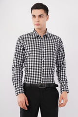 Classic Black & White Check Shirt – Timeless Casual Wear - KakahuClassic Black & White Check Shirt – Timeless Casual WearKakahuKakahu