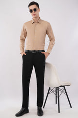 Desert Beige Giza Cotton Shirt – Premium Formal Wear - KakahuDesert Beige Giza Cotton Shirt – Premium Formal WearKakahuKakahu