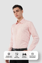 Imported Creasing Blush Pink Crinkle Shirt – Premium Textured Wear - KakahuImported Creasing Blush Pink Crinkle Shirt – Premium Textured WearKakahuKakahu