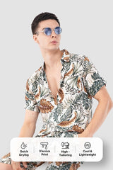 Organic Tropical Co - Ord Set – Eco - Friendly Printed Wear - KakahuOrganic Tropical Co - Ord Set – Eco - Friendly Printed WearKakahuKakahu