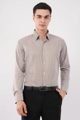 SandCheck Formal Shirt – Classic Checked Office Wear - KakahuSandCheck Formal Shirt – Classic Checked Office WearKakahuKakahu