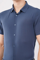 Stitchless Elite Blue Business Shirt – Seamless Professional Wear - KakahuStitchless Elite Blue Business Shirt – Seamless Professional WearKakahuKakahu