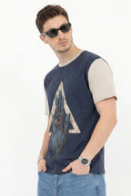 The Third Vision T-Shirt – Front Linen & Back Cotton