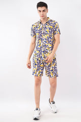 Abstract Tropical Co - Ord Set – Modern Printed Vacation Wear - KakahuAbstract Tropical Co - Ord Set – Modern Printed Vacation WearKakahuKakahu