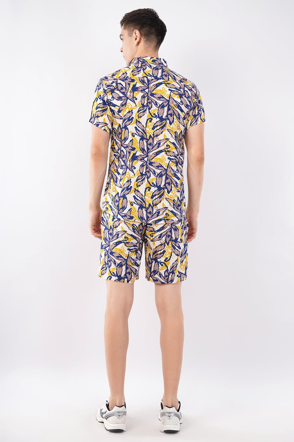 Abstract Tropical Co - Ord Set – Modern Printed Vacation Wear - KakahuAbstract Tropical Co - Ord Set – Modern Printed Vacation WearKakahuKakahu