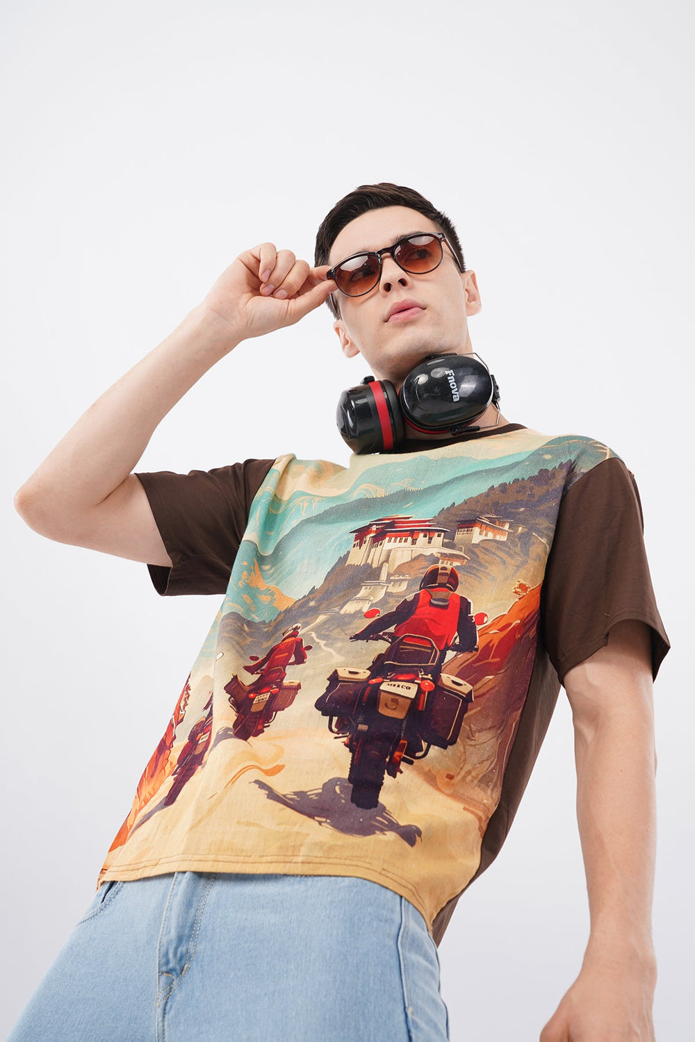 Bikers Nirvana DTG Printed Organic Flex T-Shirt – Premium Eco Streetwear - KakahuBikers Nirvana DTG Printed Organic Flex T-Shirt – Premium Eco StreetwearKakahuKakahu