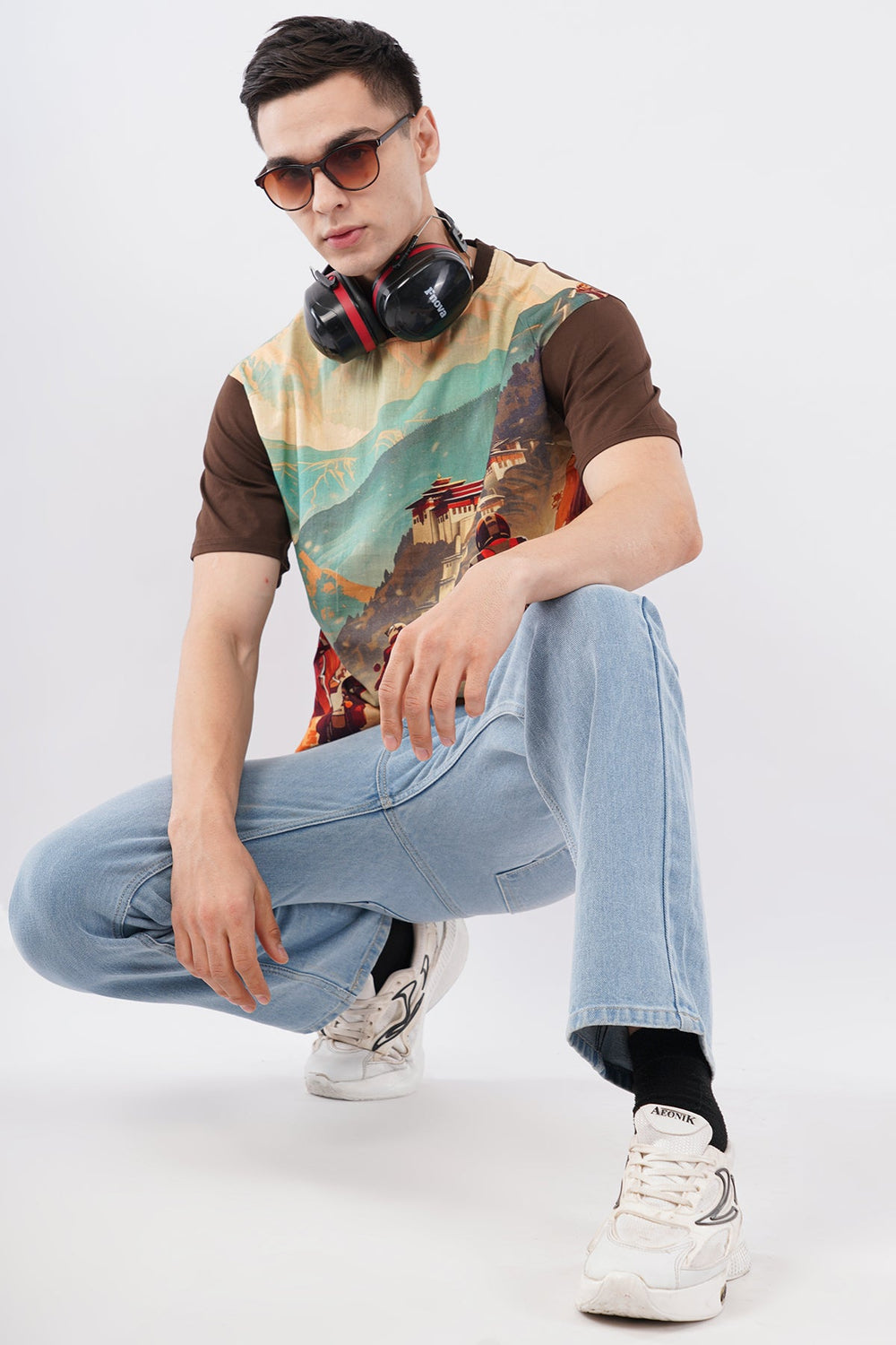 Bikers Nirvana DTG Printed Organic Flex T-Shirt – Premium Eco Streetwear - KakahuBikers Nirvana DTG Printed Organic Flex T-Shirt – Premium Eco StreetwearKakahuKakahu