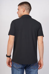 Black Stitchless Shirt – Seamless Men’s Wear - KakahuBlack Stitchless Shirt – Seamless Men’s WearKakahuKakahu