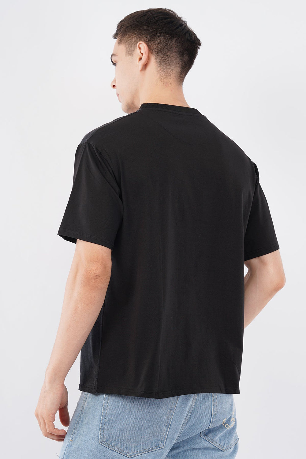 Black Typography DTG Printed Organic Flex T-Shirt – Modern Sustainable Wea - KakahuBlack Typography DTG Printed Organic Flex T-Shirt – Modern Sustainable WeaKakahuKakahu