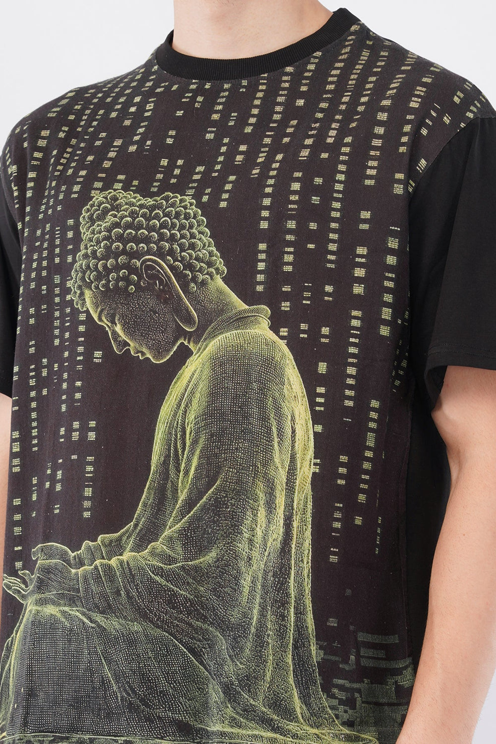 Buddha DTG Printed Organic Flex T-Shirt – Eco - Friendly Comfort - KakahuBuddha DTG Printed Organic Flex T-Shirt – Eco - Friendly ComfortKakahuKakahu