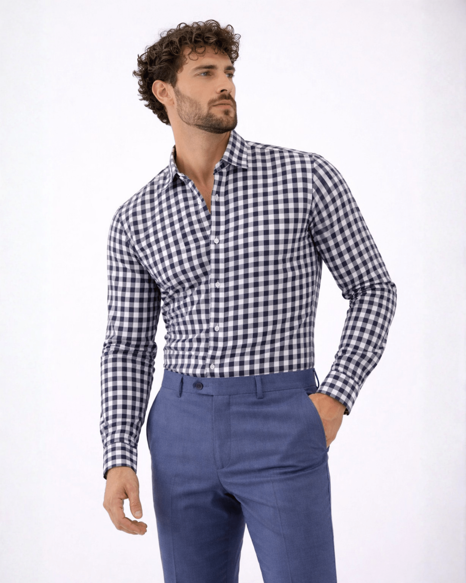 Classic Black & White Check Shirt – Timeless Casual Wear - KakahuClassic Black & White Check Shirt – Timeless Casual WearKakahuKakahu