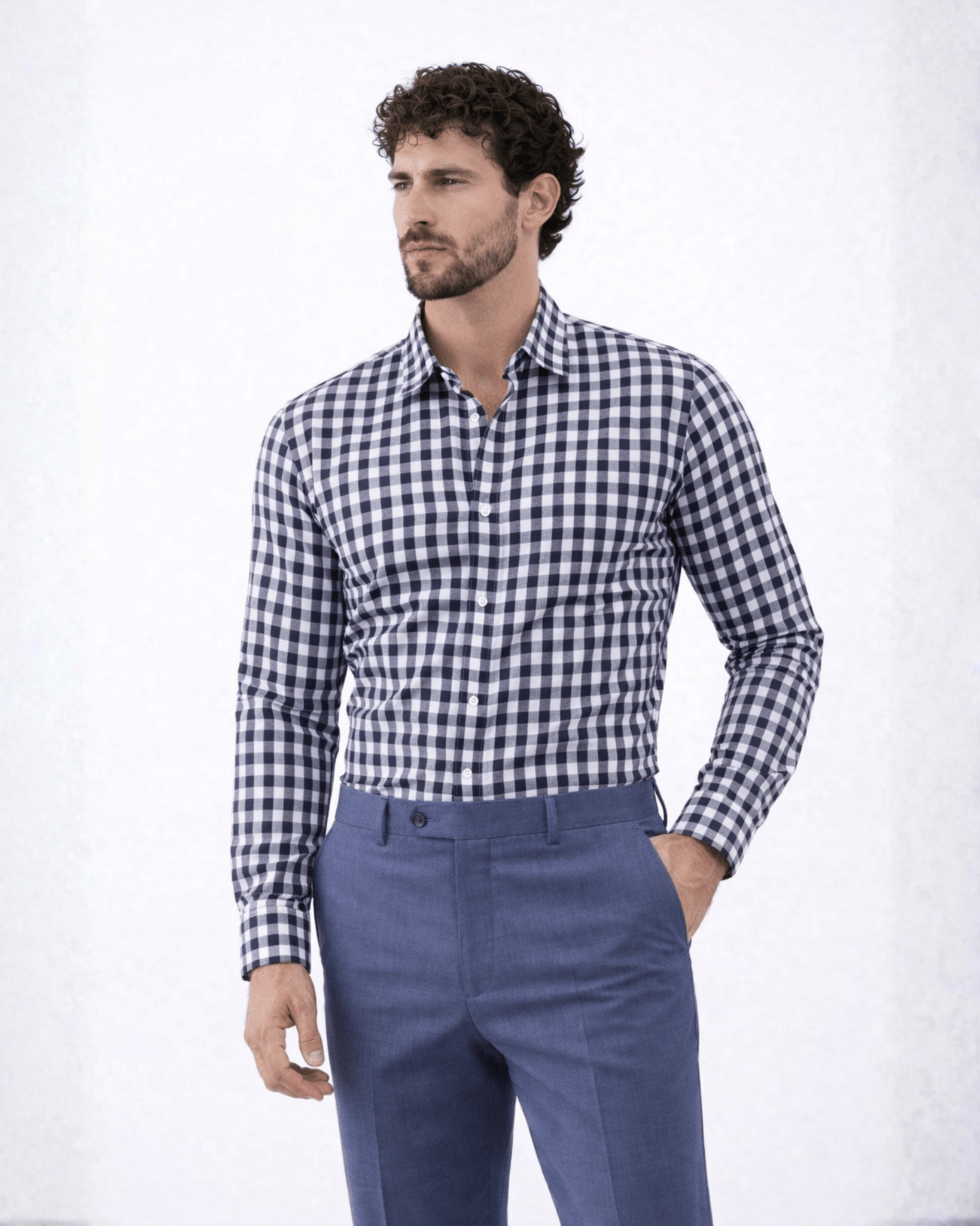 Classic Black & White Check Shirt – Timeless Casual Wear - KakahuClassic Black & White Check Shirt – Timeless Casual WearKakahuKakahu