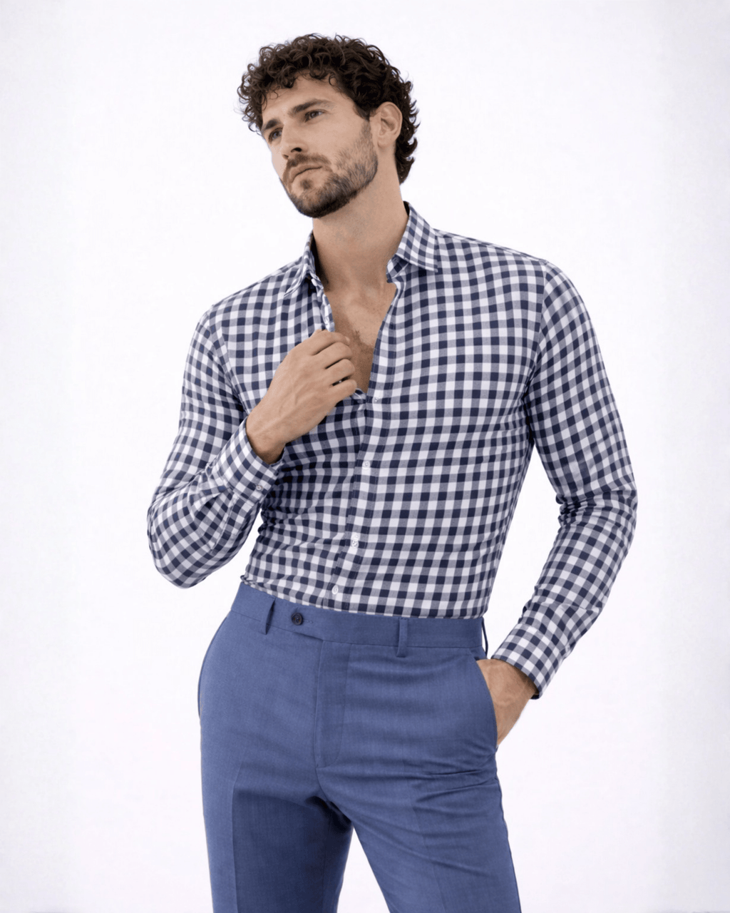 Classic Black & White Check Shirt – Timeless Casual Wear - KakahuClassic Black & White Check Shirt – Timeless Casual WearKakahuKakahu