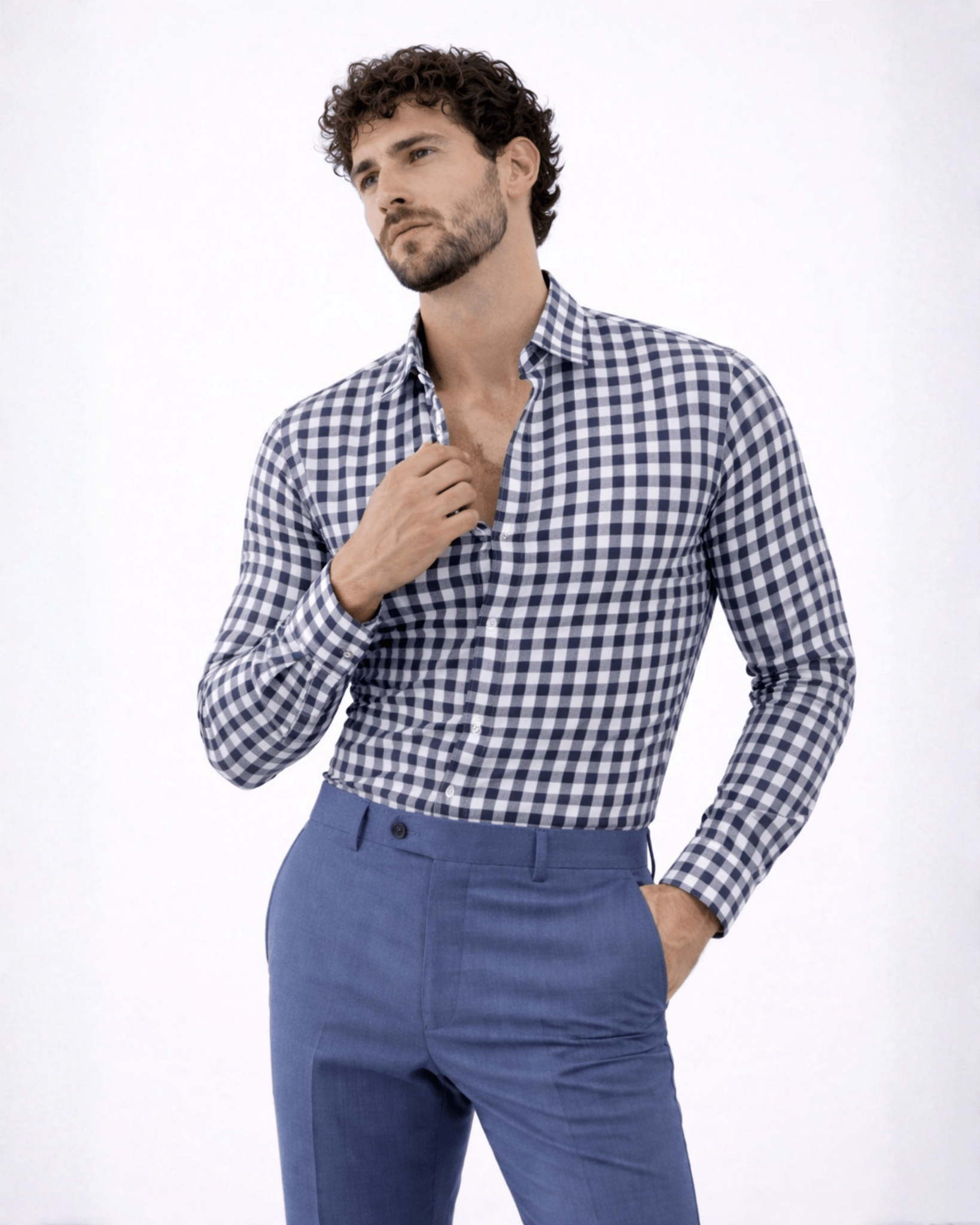 Classic Black & White Check Shirt – Timeless Casual Wear - KakahuClassic Black & White Check Shirt – Timeless Casual WearKakahuKakahu