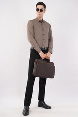 ClayTone Giza Cotton Shirt – Premium Elegant Wear - KakahuClayTone Giza Cotton Shirt – Premium Elegant WearKakahuKakahu