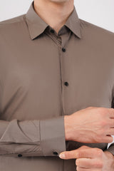 ClayTone Giza Cotton Shirt – Premium Elegant Wear - KakahuClayTone Giza Cotton Shirt – Premium Elegant WearKakahuKakahu