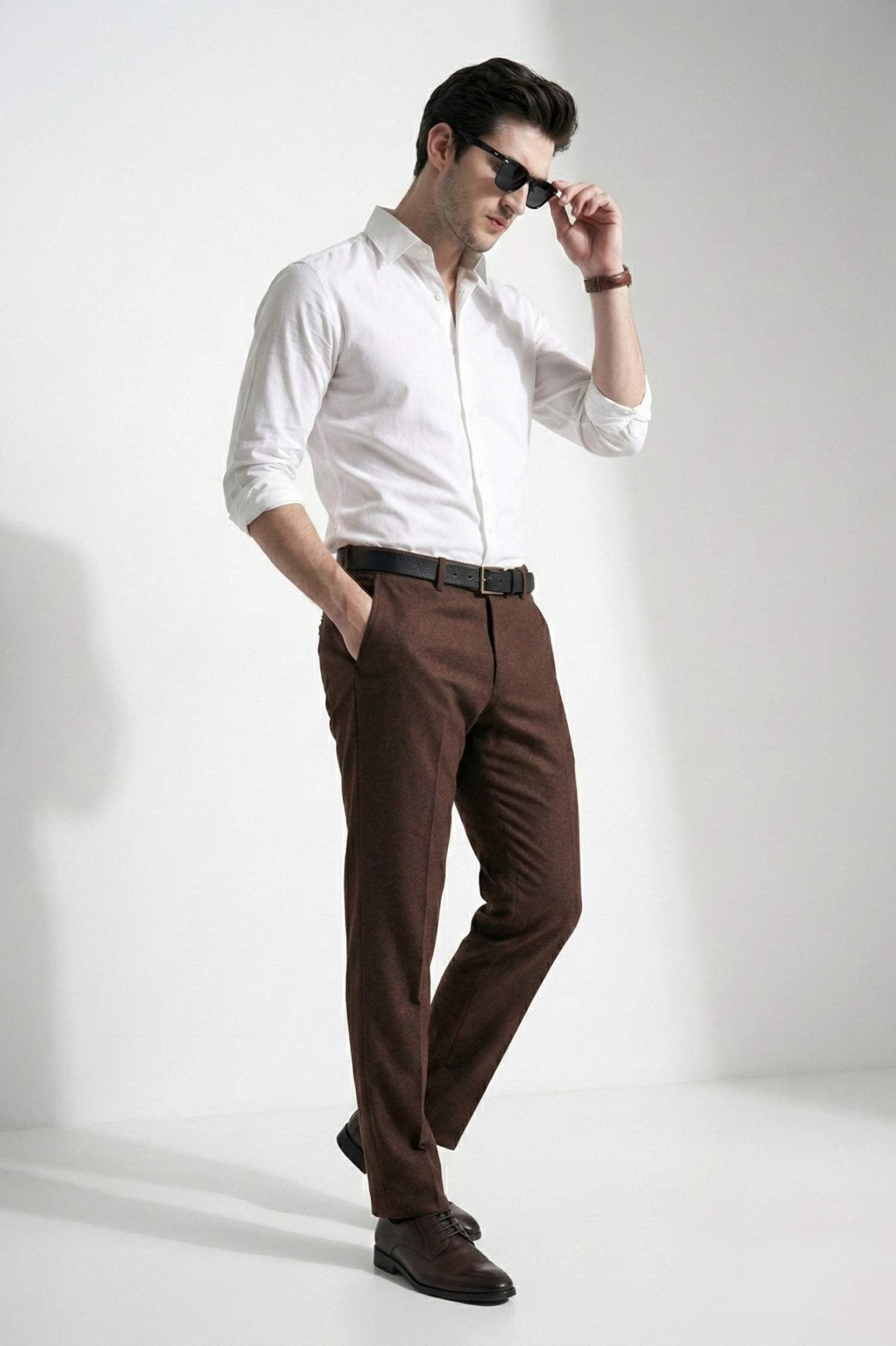 Crisp White Giza Cotton Shirt – Premium Formal Wear - KakahuCrisp White Giza Cotton Shirt – Premium Formal WearKakahuKakahu