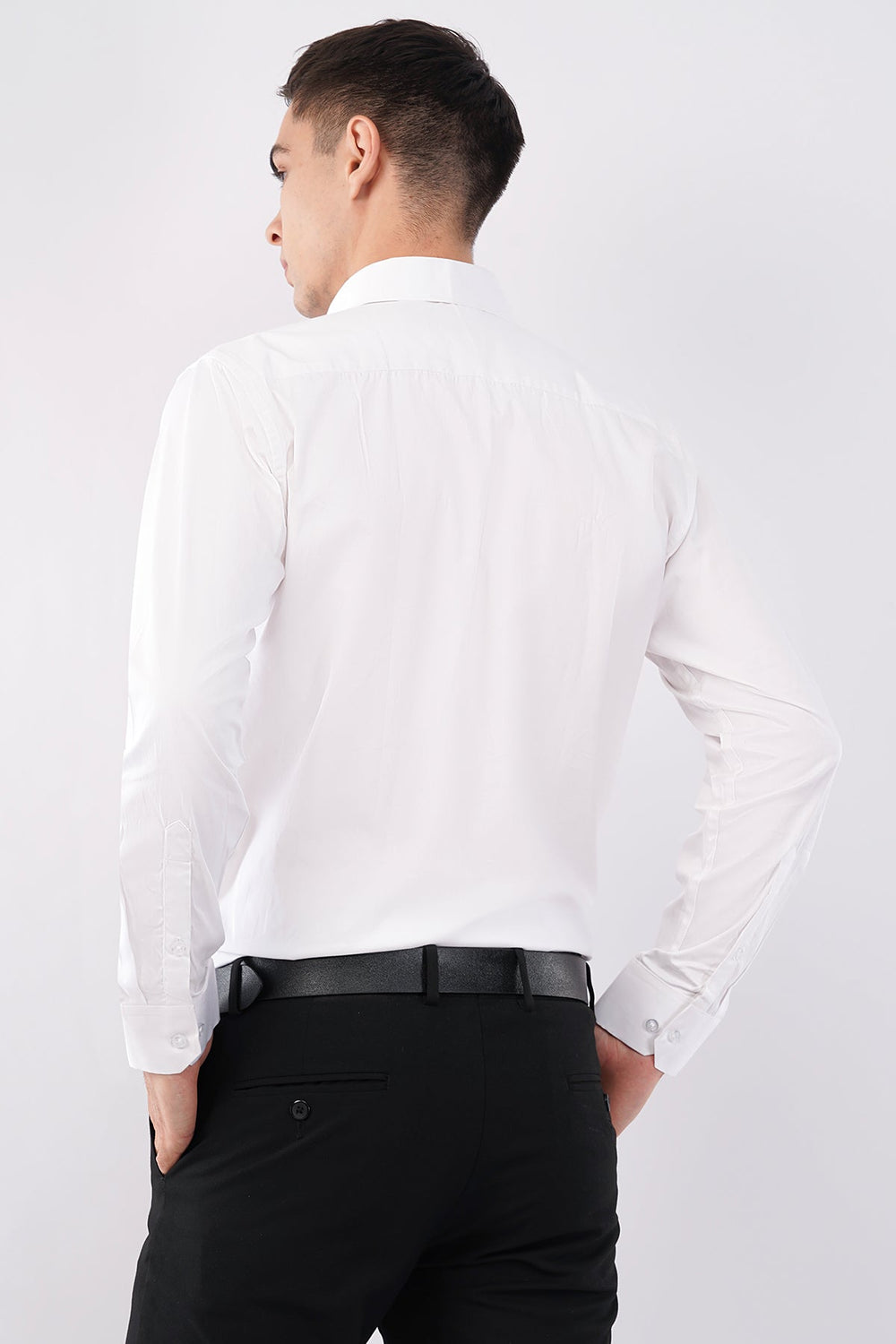 Crisp White Giza Cotton Shirt – Premium Formal Wear - KakahuCrisp White Giza Cotton Shirt – Premium Formal WearKakahuKakahu