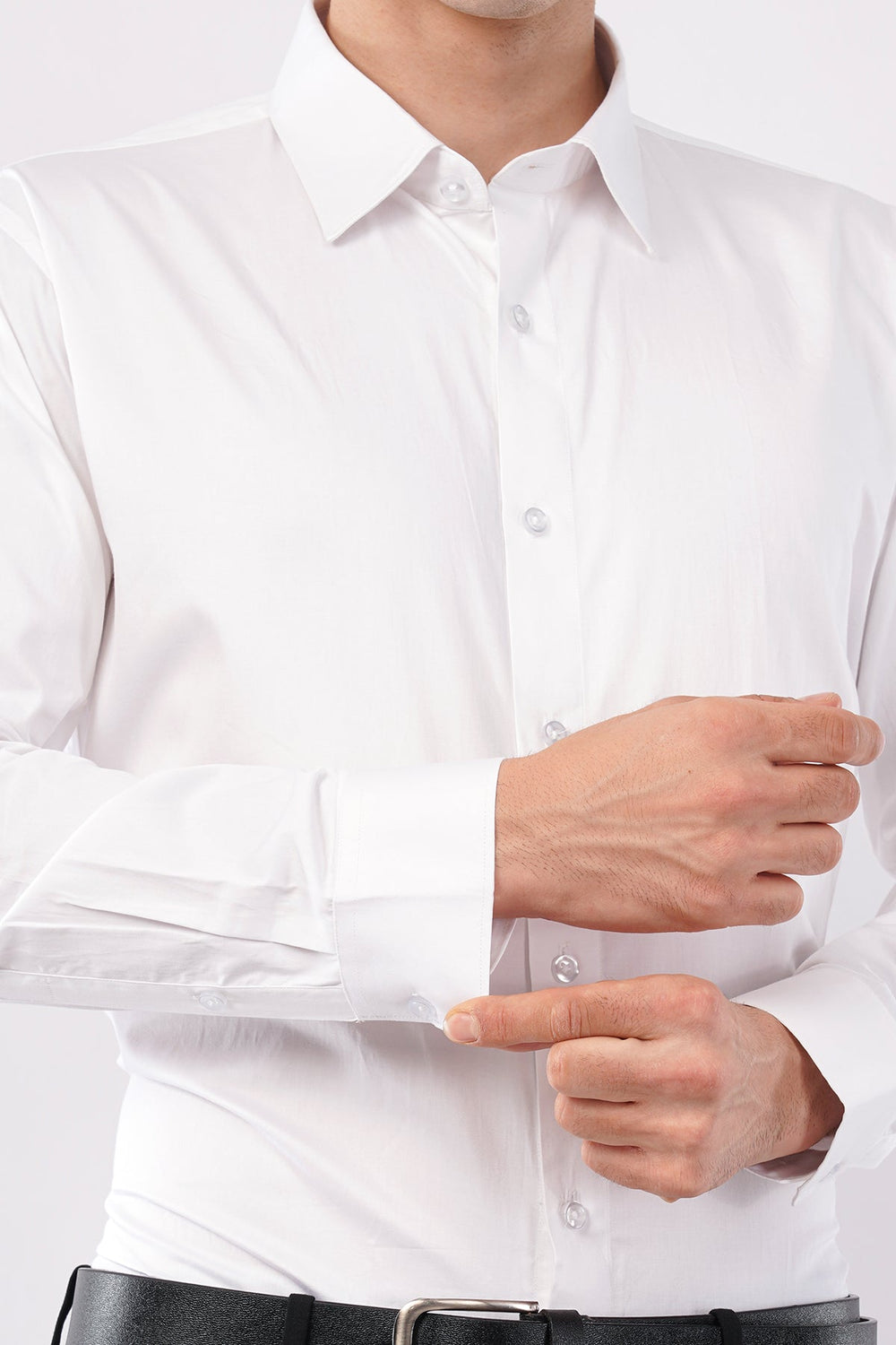 Crisp White Giza Cotton Shirt – Premium Formal Wear - KakahuCrisp White Giza Cotton Shirt – Premium Formal WearKakahuKakahu