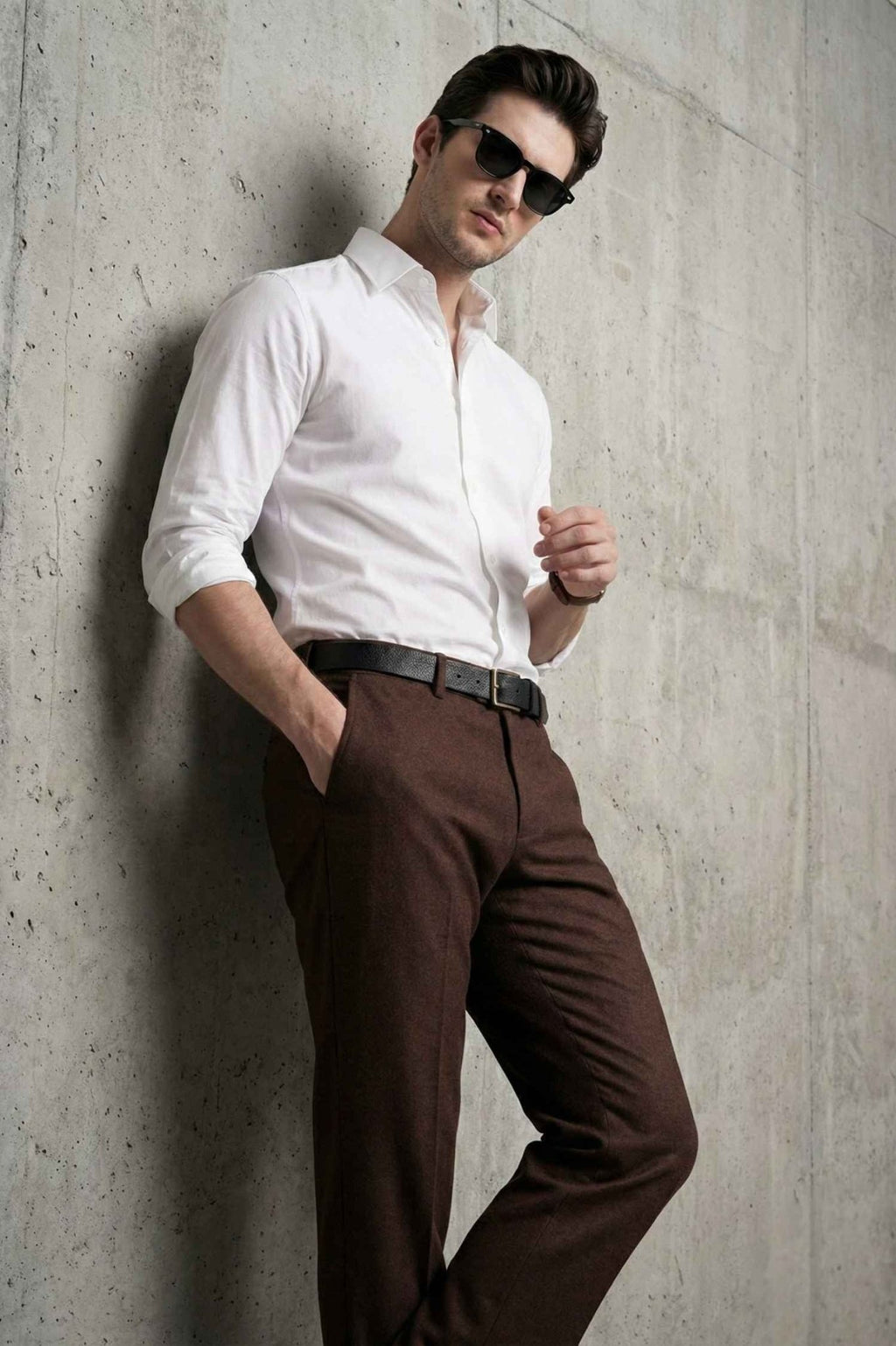 Crisp White Giza Cotton Shirt – Premium Formal Wear - KakahuCrisp White Giza Cotton Shirt – Premium Formal WearKakahuKakahu