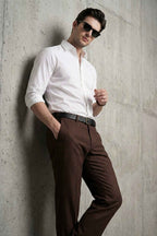 Crisp White Giza Cotton Shirt – Premium Formal Wear - KakahuCrisp White Giza Cotton Shirt – Premium Formal WearKakahuKakahu