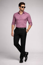 Dusty Rose Giza Satin Cotton Shirt – Luxury Formal Wear - KakahuDusty Rose Giza Satin Cotton Shirt – Luxury Formal WearKakahuKakahu