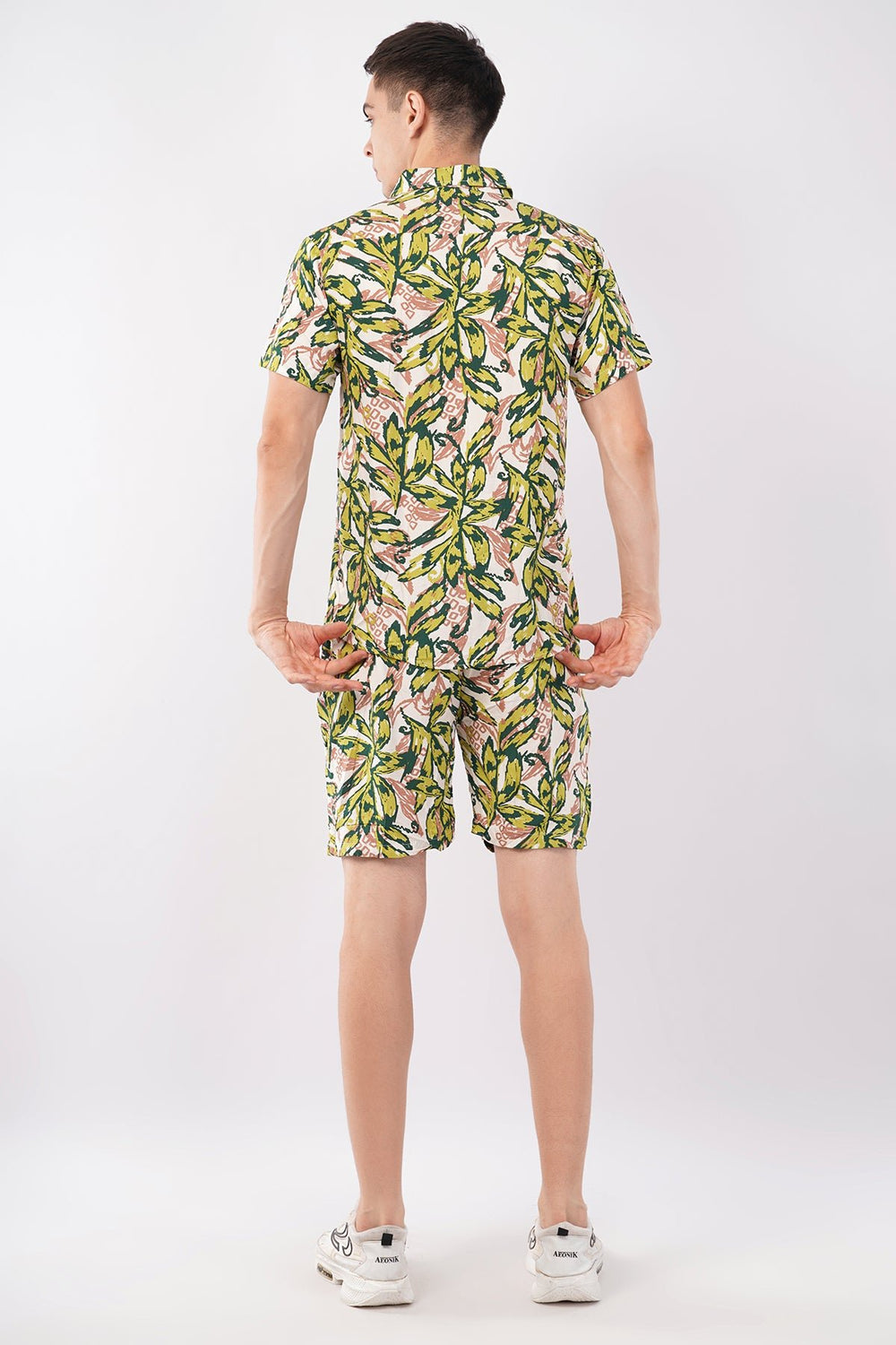 Green Floral Co - Ord Set – Stylish Printed Summer Wear - KakahuGreen Floral Co - Ord Set – Stylish Printed Summer WearKakahuKakahu