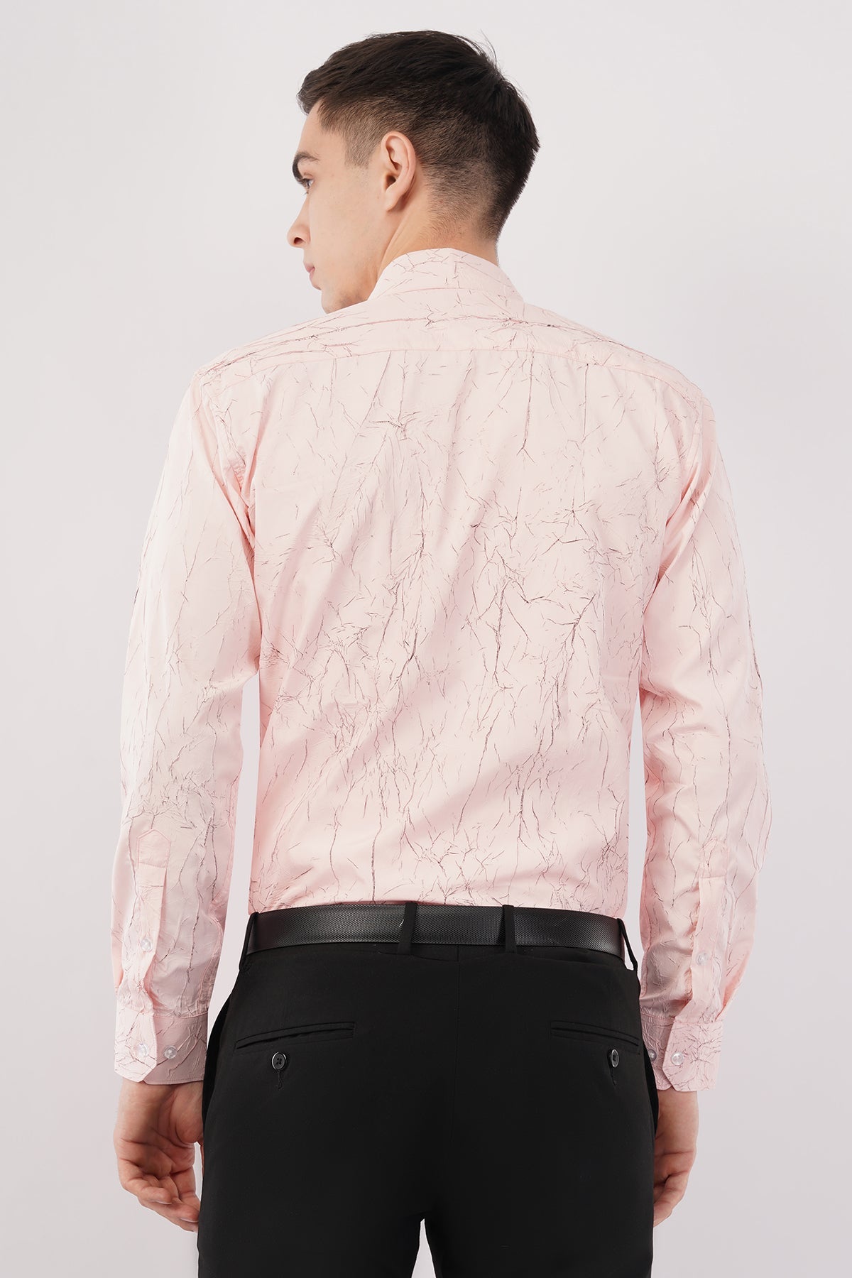 Imported Creasing Blush Pink Crinkle Shirt – Premium Textured Wear - KakahuImported Creasing Blush Pink Crinkle Shirt – Premium Textured WearKakahuKakahu