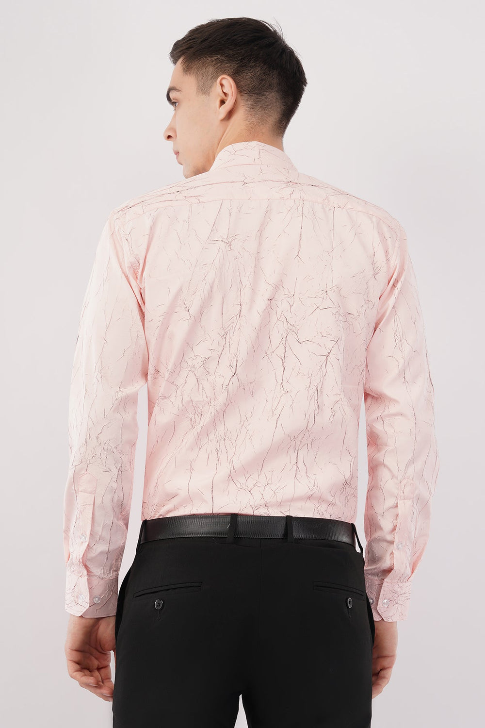 Imported Creasing Blush Pink Crinkle Shirt – Premium Textured Wear - KakahuImported Creasing Blush Pink Crinkle Shirt – Premium Textured WearKakahuKakahu