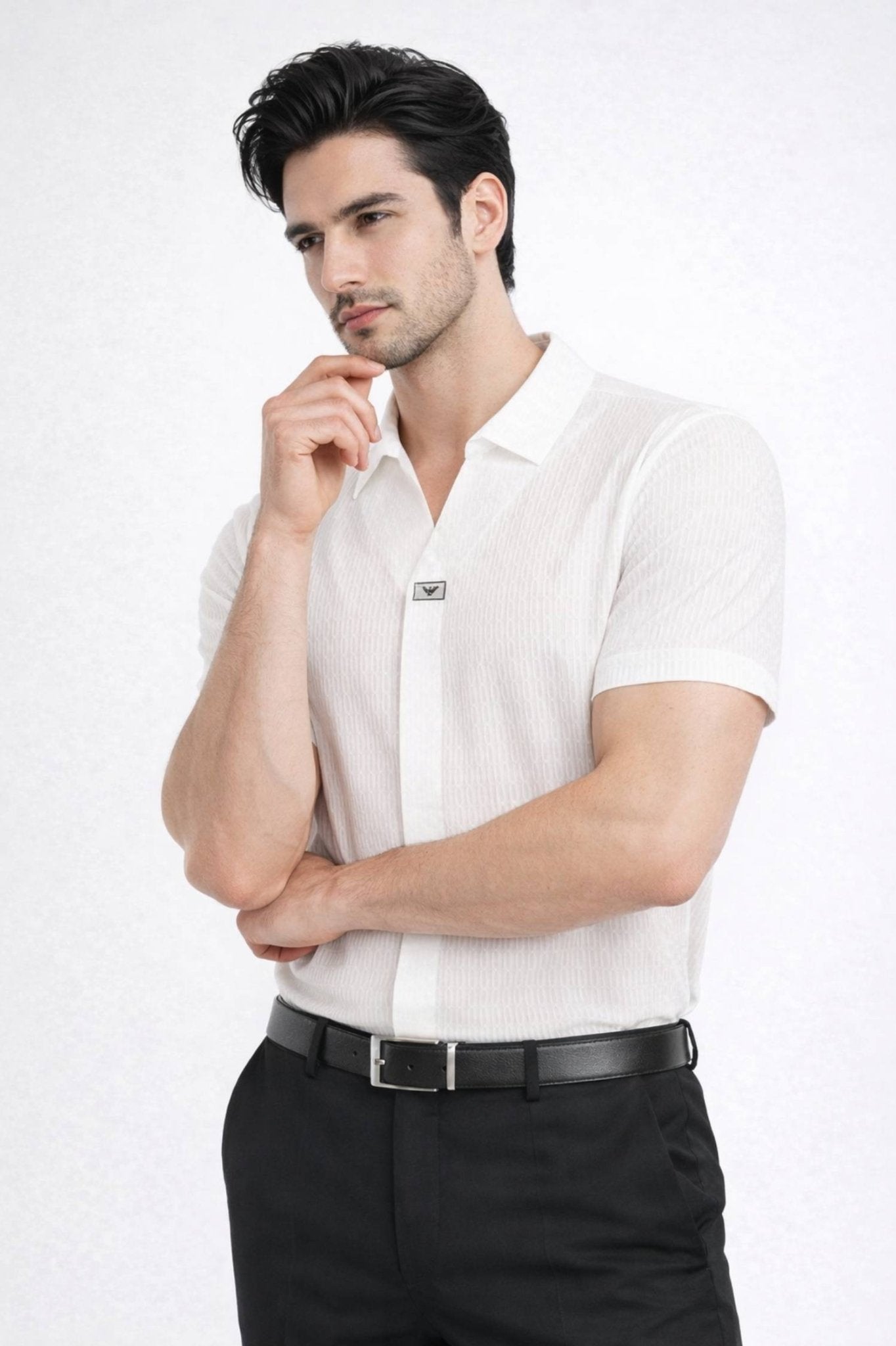 Ivory White Luxe Polo – Highest Breathable T-Shirt - KakahuIvory White Luxe Polo – Highest Breathable T-ShirtKakahuKakahu