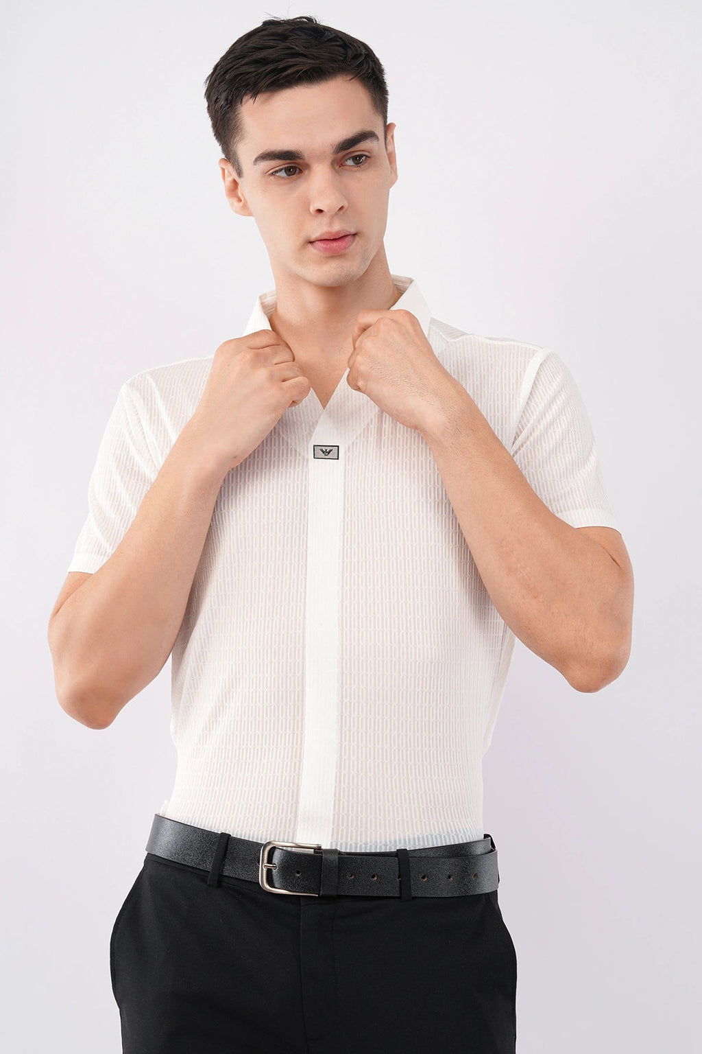 Ivory White Luxe Polo – Highest Breathable T-Shirt - KakahuIvory White Luxe Polo – Highest Breathable T-ShirtKakahuKakahu