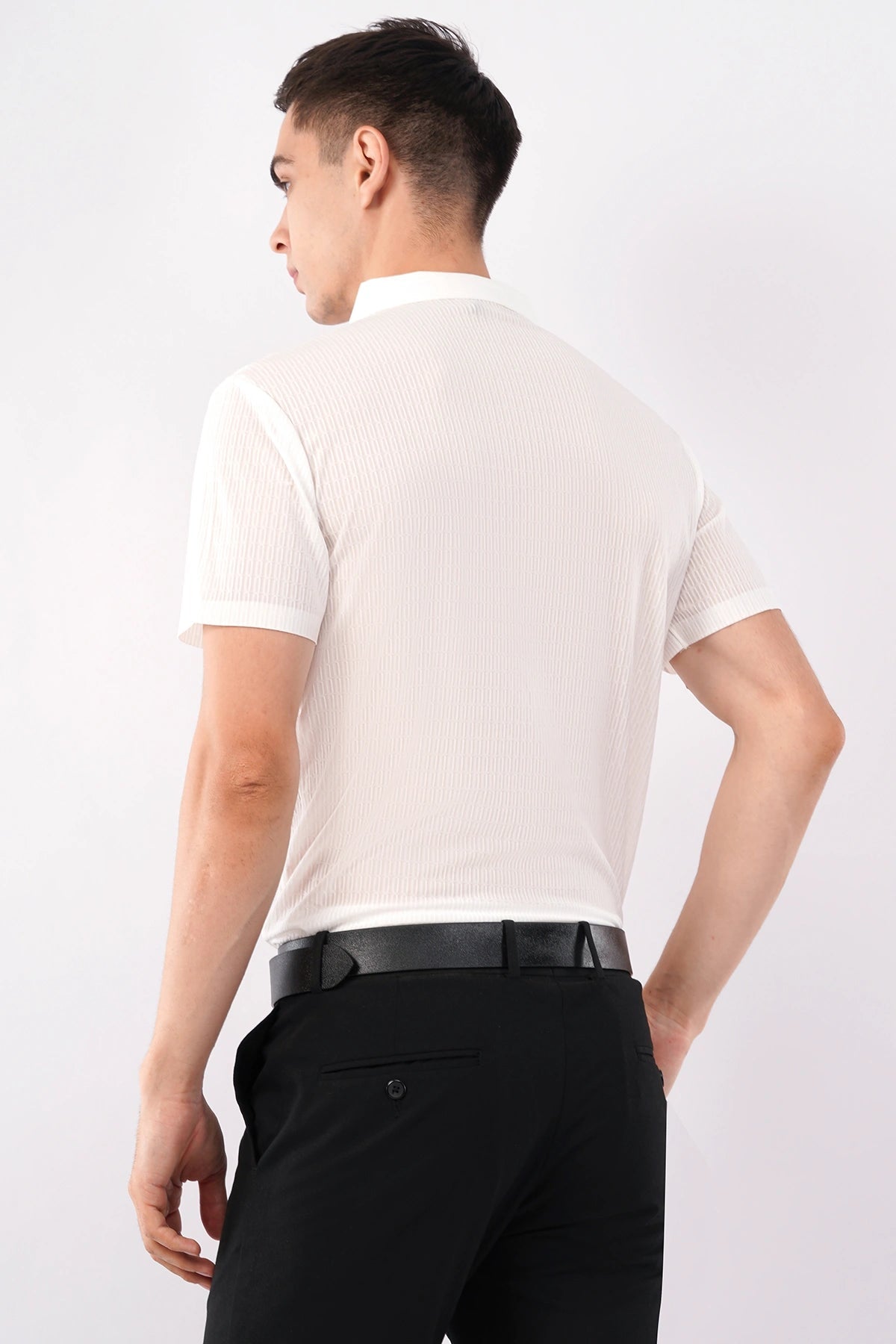 Ivory White Luxe Polo – Highest Breathable T-Shirt - KakahuIvory White Luxe Polo – Highest Breathable T-ShirtKakahuKakahu