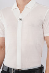 lvory White Luxe Polo – Highest Breathable T-Shirt - Kakahulvory White Luxe Polo – Highest Breathable T-ShirtKakahuKakahu