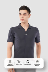 Midnight Elite Polo – Highest Breathable T-Shirt - KakahuMidnight Elite Polo – Highest Breathable T-ShirtKakahuKakahu