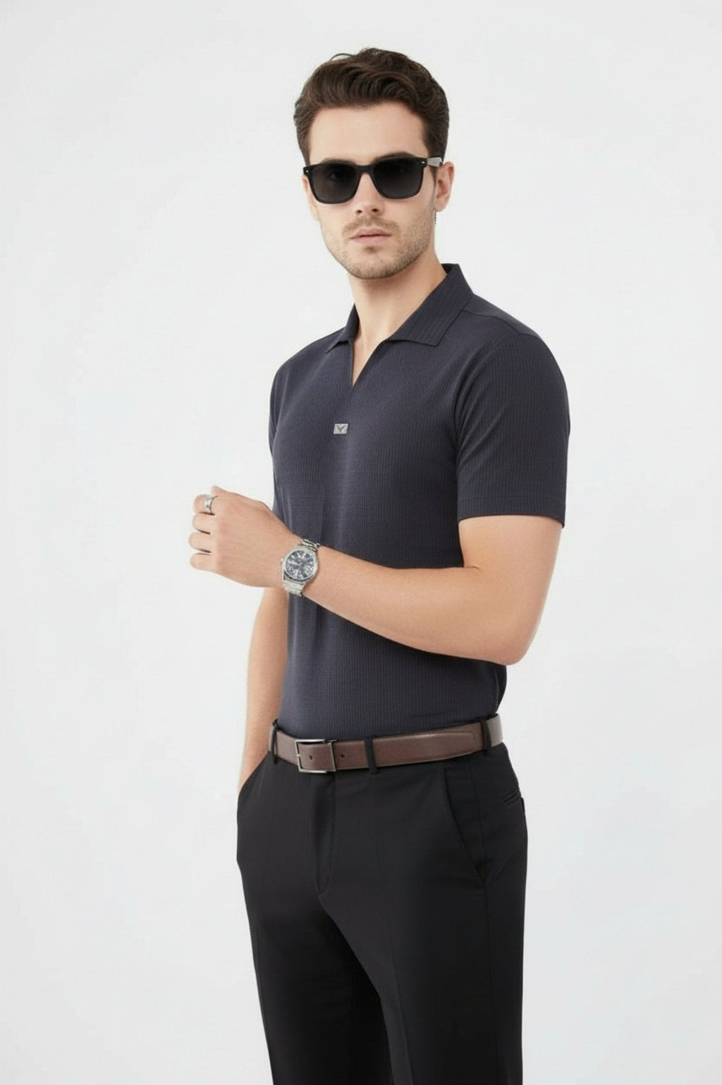 Midnight Elite Polo – Highest Breathable T-Shirt - KakahuMidnight Elite Polo – Highest Breathable T-ShirtKakahuKakahu