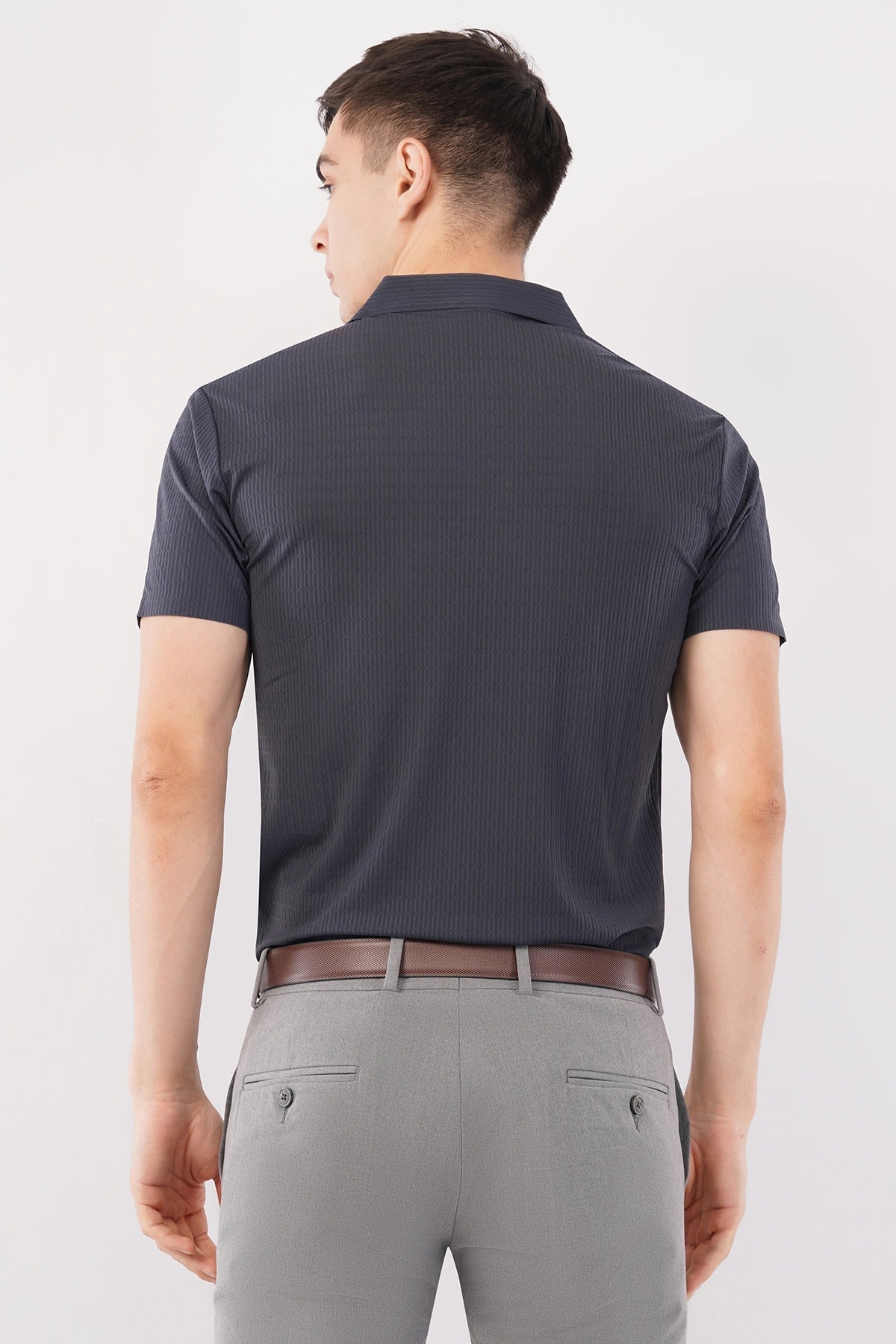 Midnight Elite Polo Professional Shirt – Seamless Office Wear - KakahuMidnight Elite Polo Professional Shirt – Seamless Office WearKakahuKakahu