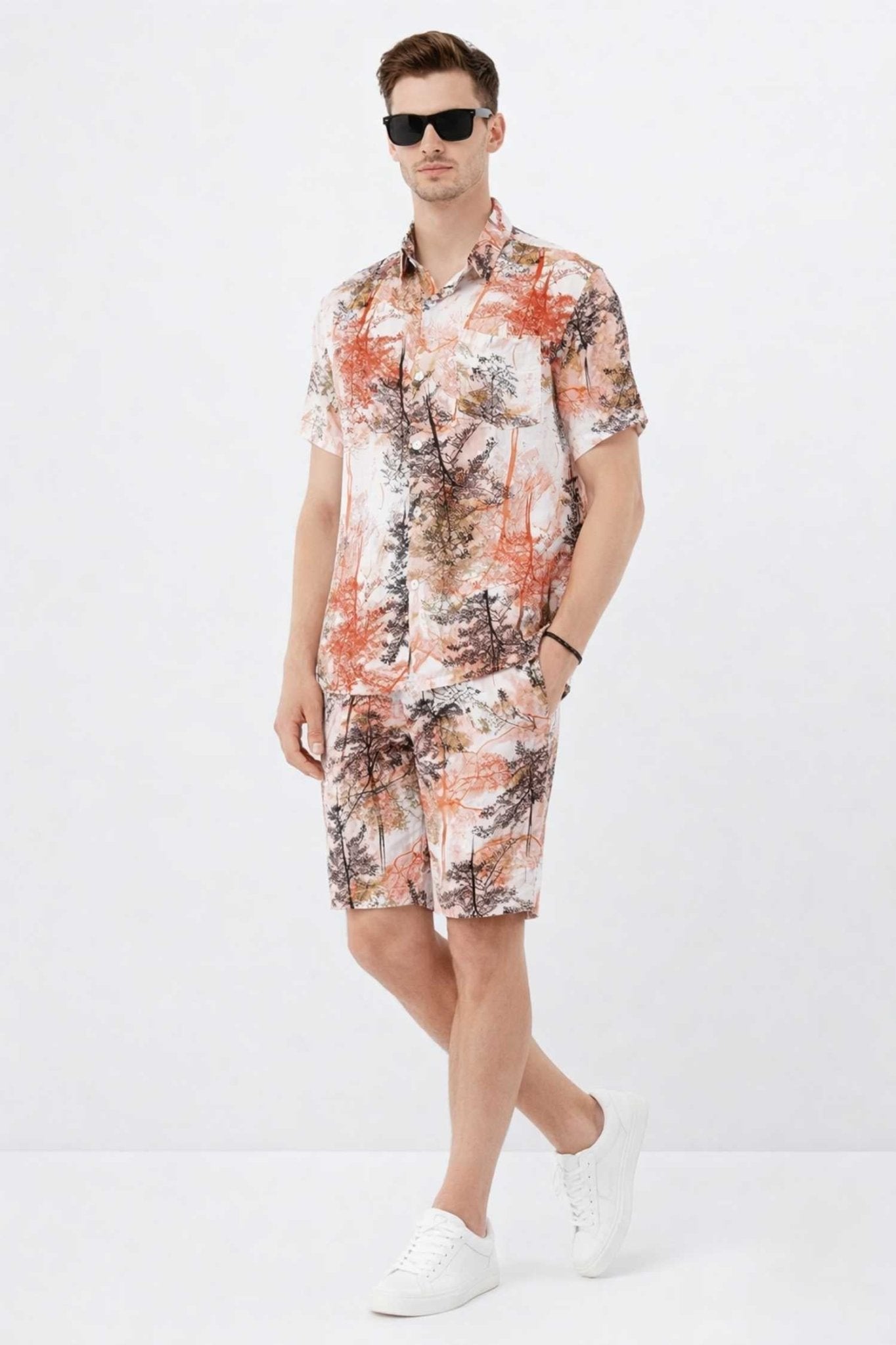 Modern Tree Silhouette Co - Ord Set – Premium Printed Casual Wear - KakahuModern Tree Silhouette Co - Ord Set – Premium Printed Casual WearKakahuKakahu
