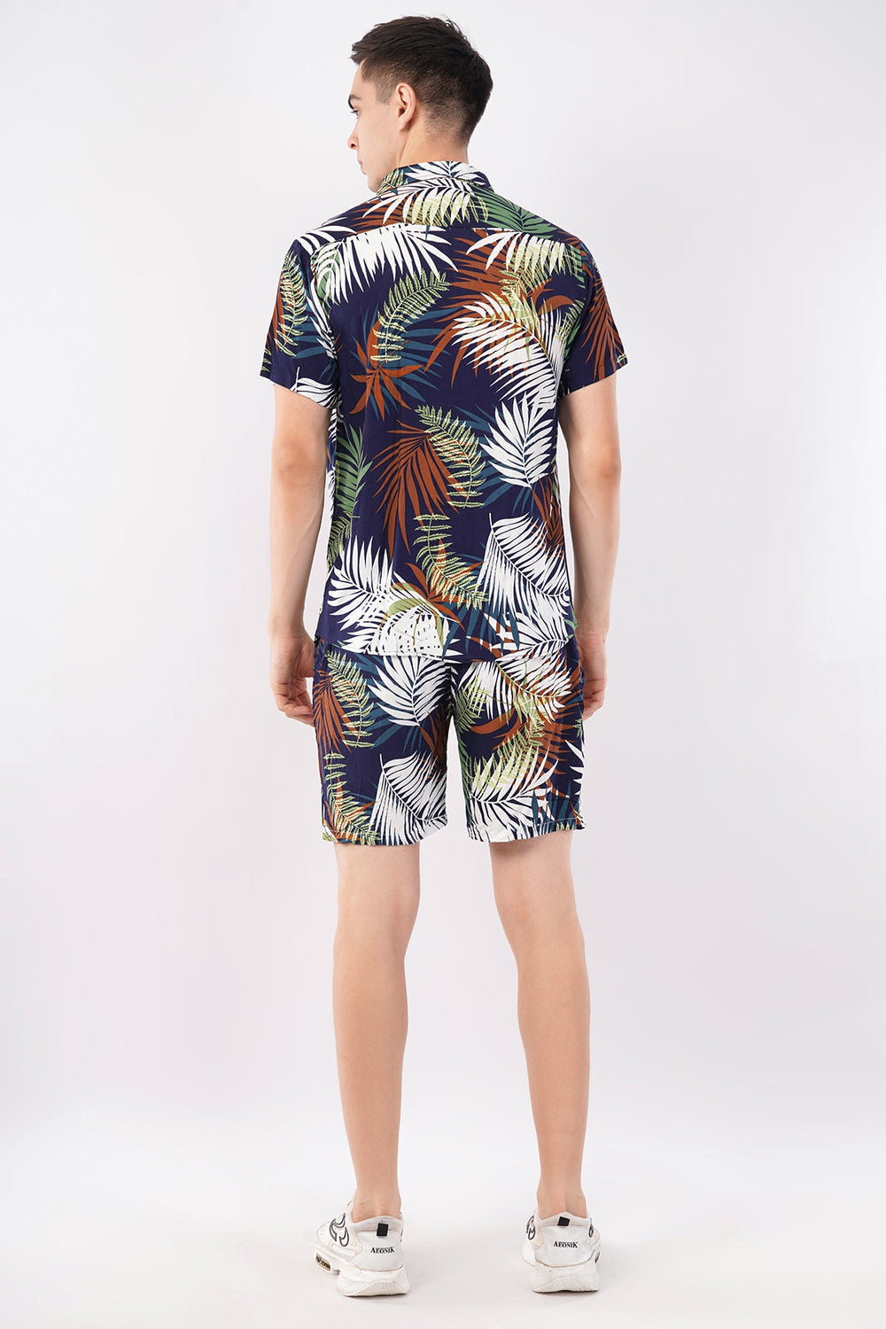 Multi - Color Tropical Print Co - Ord Set – Vibrant Summer Wear - KakahuMulti - Color Tropical Print Co - Ord Set – Vibrant Summer WearKakahuKakahu