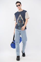 Navy Blue DTG Printed Organic Flex T-Shirt – Premium Comfort - KakahuNavy Blue DTG Printed Organic Flex T-Shirt – Premium ComfortKakahuKakahu