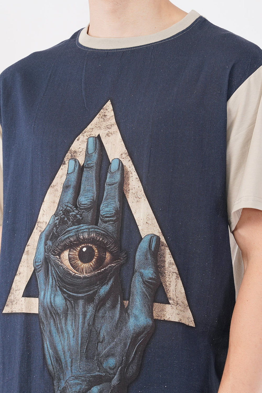 Navy Blue DTG Printed Organic Flex T-Shirt – Premium Comfort - KakahuNavy Blue DTG Printed Organic Flex T-Shirt – Premium ComfortKakahuKakahu