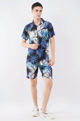 Ocean Blue Tropical Co - Ord Set – Premium Vacation Wear - KakahuOcean Blue Tropical Co - Ord Set – Premium Vacation WearKakahuKakahu