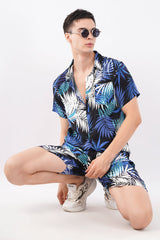 Ocean Blue Tropical Co - Ord Set – Premium Vacation Wear - KakahuOcean Blue Tropical Co - Ord Set – Premium Vacation WearKakahuKakahu