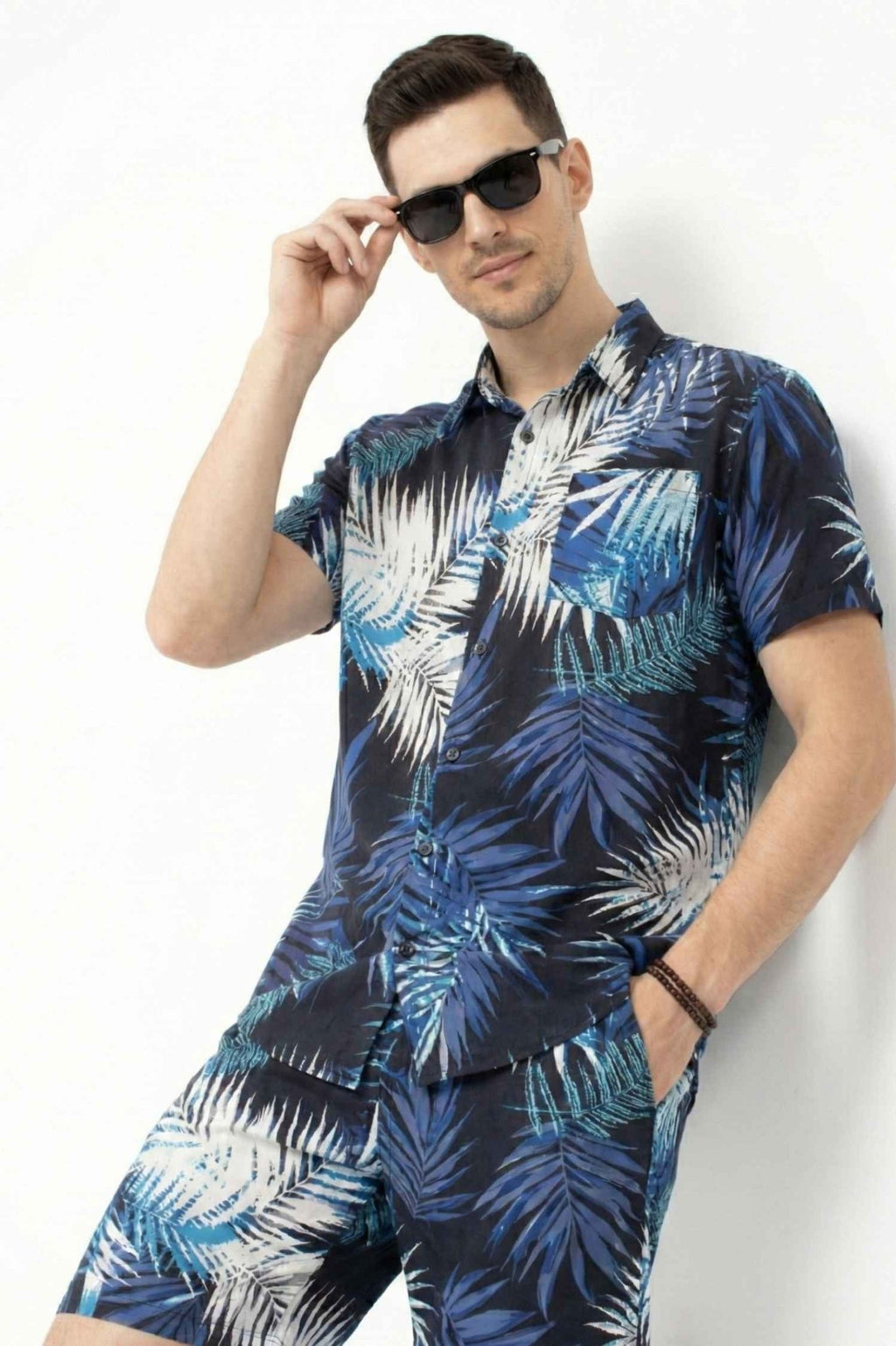 Ocean Blue Tropical Co - Ord Set – Premium Vacation Wear - KakahuOcean Blue Tropical Co - Ord Set – Premium Vacation WearKakahuKakahu