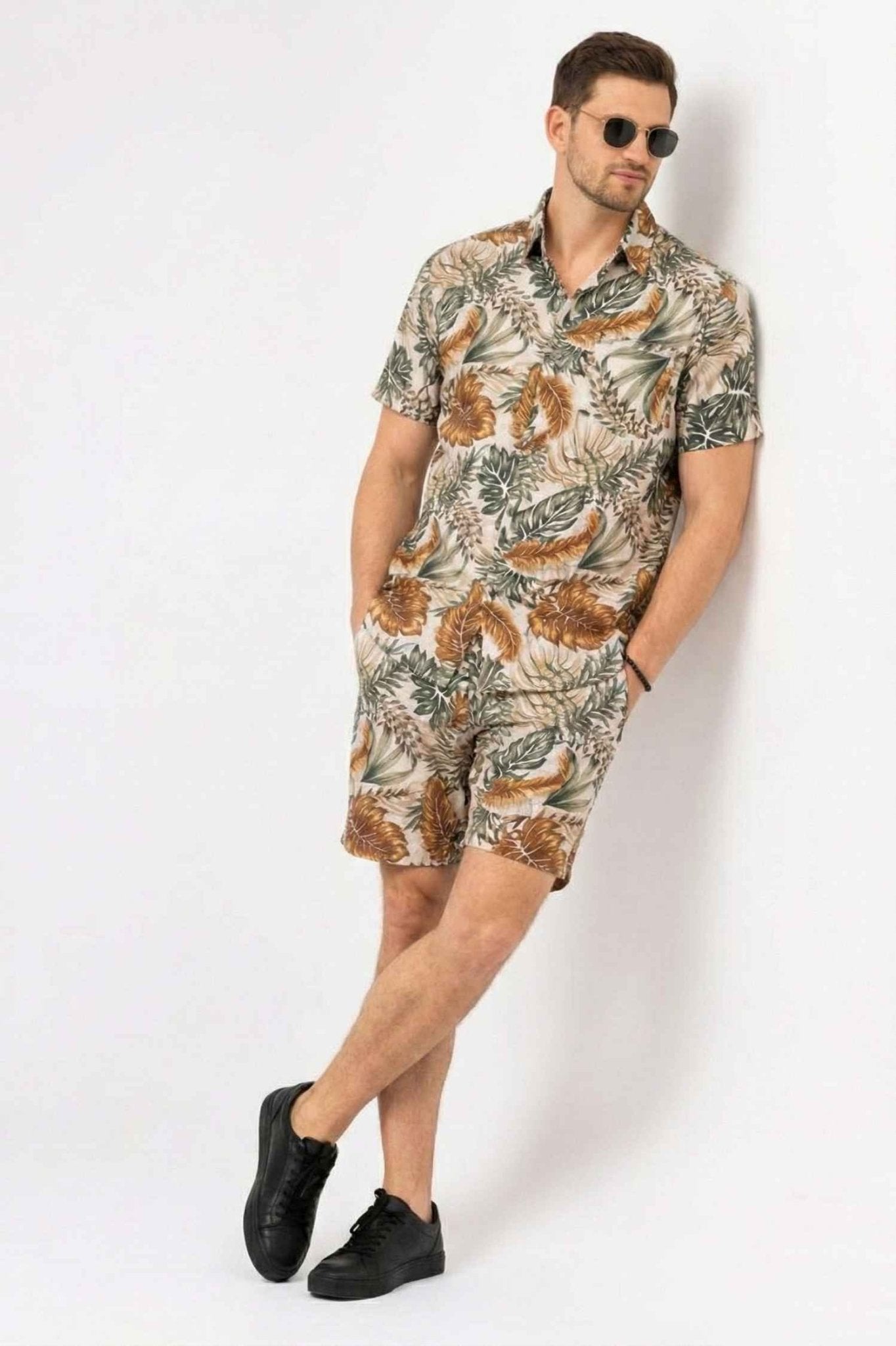 Organic Tropical Co - Ord Set – Eco - Friendly Printed Wear - KakahuOrganic Tropical Co - Ord Set – Eco - Friendly Printed WearKakahuKakahu