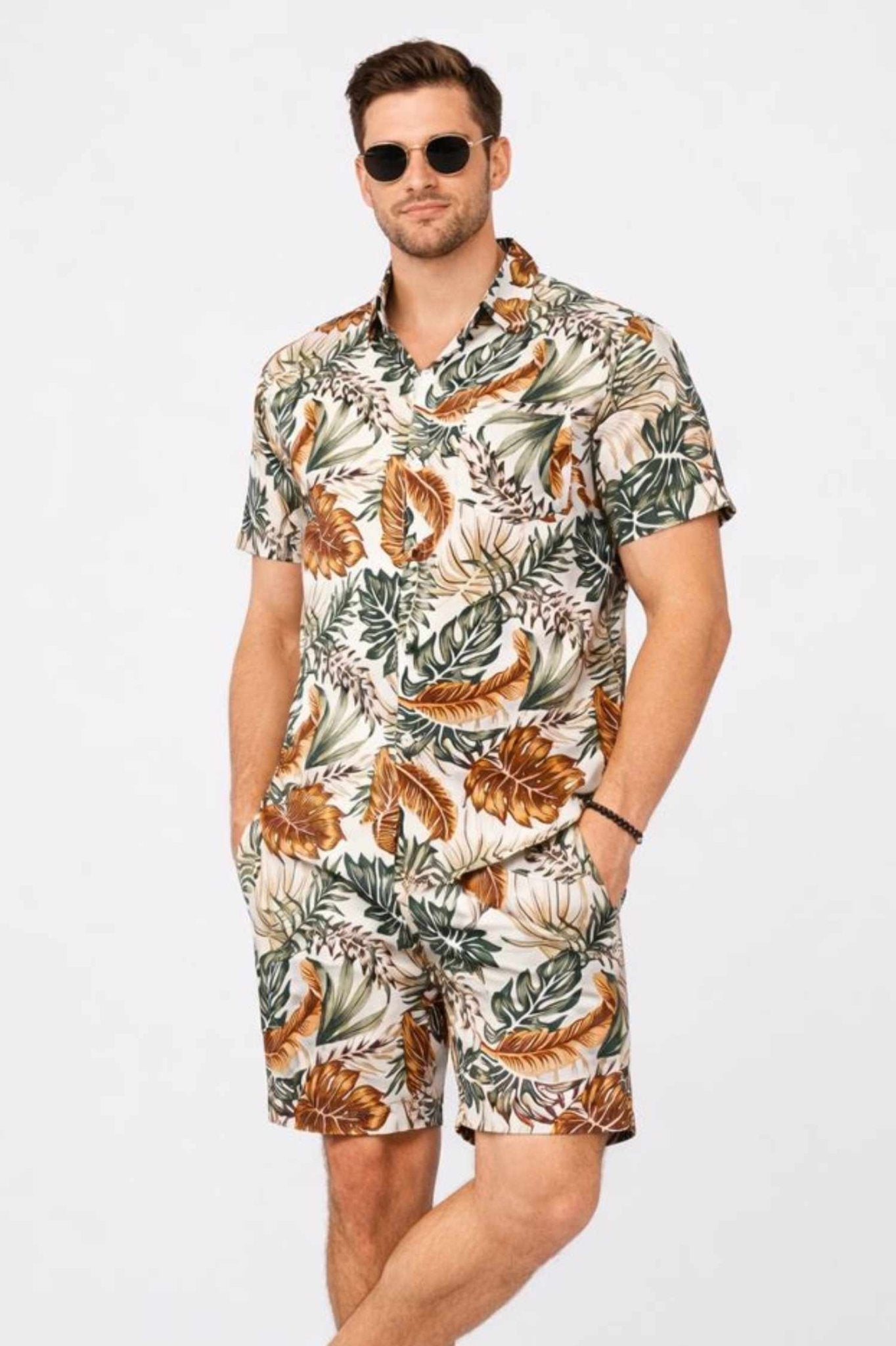 Organic Tropical Co - Ord Set – Eco - Friendly Printed Wear - KakahuOrganic Tropical Co - Ord Set – Eco - Friendly Printed WearKakahuKakahu