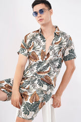 Organic Tropical Co - Ord Set – Eco - Friendly Printed Wear - KakahuOrganic Tropical Co - Ord Set – Eco - Friendly Printed WearKakahuKakahu