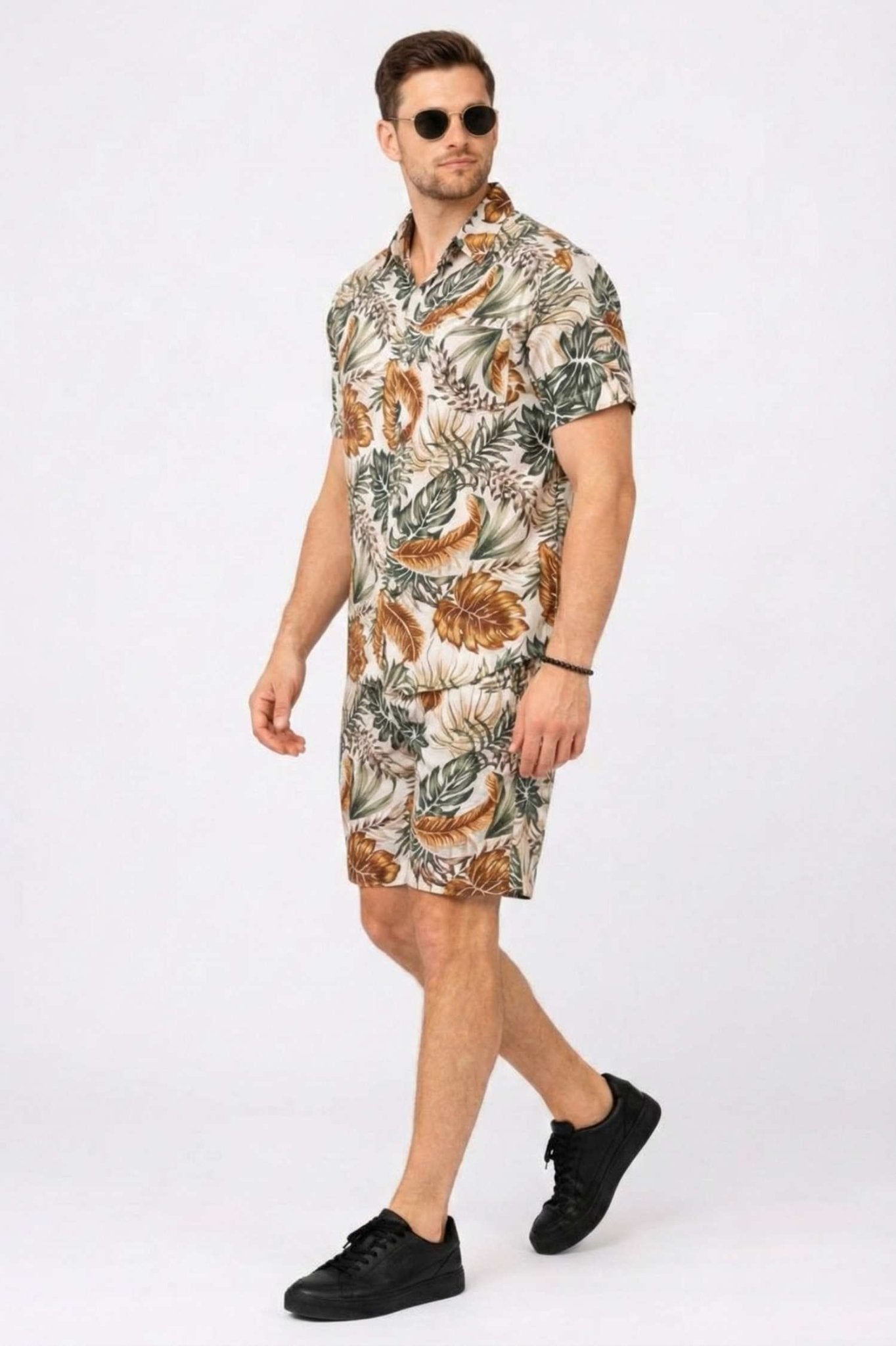 Organic Tropical Co - Ord Set – Eco - Friendly Printed Wear - KakahuOrganic Tropical Co - Ord Set – Eco - Friendly Printed WearKakahuKakahu