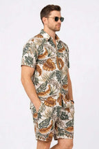 Organic Tropical Co - Ord Set – Eco - Friendly Printed Wear - KakahuOrganic Tropical Co - Ord Set – Eco - Friendly Printed WearKakahuKakahu