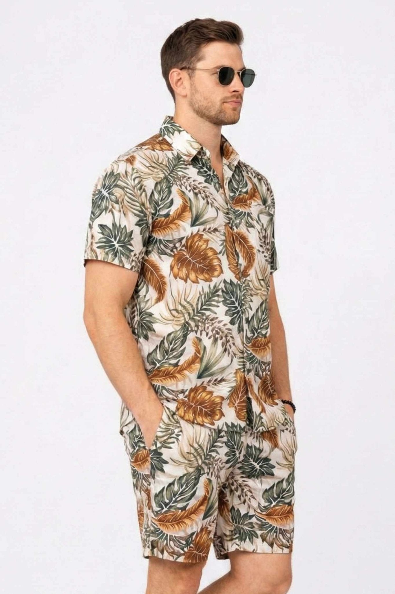 Organic Tropical Co - Ord Set – Eco - Friendly Printed Wear - KakahuOrganic Tropical Co - Ord Set – Eco - Friendly Printed WearKakahuKakahu